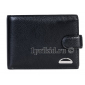 Мужской кошелёк Braun Buffel мужской чёрный натуральная кожа 12x10см/6523