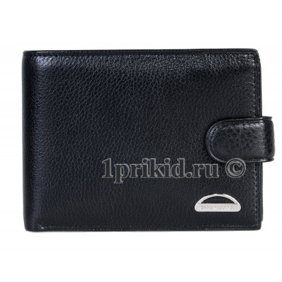 Мужской кошелёк Braun Buffel мужской чёрный натуральная кожа 12x10см/6523