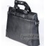PRENSITI сумка мужская натуральная кожа 37x9x28см/6571 цвет чёрный