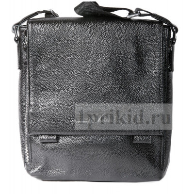 Сумка ARMANI натуральная кожа 24x6x27см/7685 цвет чёрный