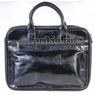 Сумка портфель мужская BOLINNI кожзаменитель 36x5x27см/80235 цвет чёрный