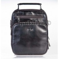 Мужская сумка барсетка Bolinni кожзаменитель цвет коричневый 18x6x23см/97650