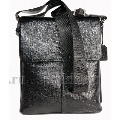 ARMANI(Армани) сумка из кожи натуральная кожа 22x6x26см/45330 цвет чёрный