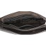 Барсетка клатч ARMANI(армани) натуральная кожа цвет чёрный 25x4x14см/16763