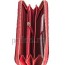 CHANEL(Шанель) кошелек на молнии женский бордовый натуральная кожа 19x2x10см/67777