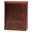 Коричневый кошелек S.FERRAGAMO мужской коричневый натуральная кожа 10x12см/4563