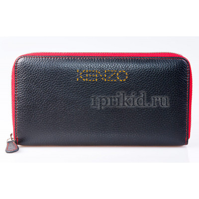 Кошелёк Kenzo натуральная кожа 20x2x10см/97812 цвет чёрный