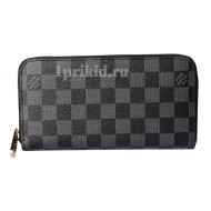 Кошелёк LOUIS VUITTON мужской чёрный натуральная кожа 19xсм/0067