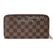 Кошелёк LOUIS VUITTON мужской коричневый натуральная кожа 19x4x9см/1971