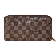 Кошелёк LOUIS VUITTON мужской коричневый натуральная кожа 19x4x9см/1971