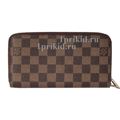 Кошелёк LOUIS VUITTON мужской коричневый натуральная кожа 19x4x9см/1971