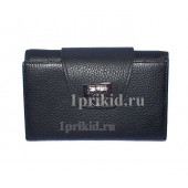 Кошелёк Salvatore Ferragamo Black женский чёрный натуральная кожа 15x10см/9983