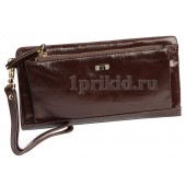 Кошелёк Wanlima женский коричневый натуральная кожа 19x10см/3909 Кошелёк Wanlima женский коричневый натуральная кожа 19x10см/3909
