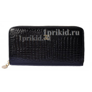 Косметичка женская CHANEL натуральная кожа цвет чёрный 20x14см/9036