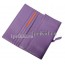 Кошелёк Hermes женский фиолетовый натуральная кожа 19x9см/8703