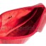 Косметичка лаковая красная MORO натуральная кожа цвет красный 19x6x12см/10302