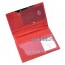 Обложка Cartier натуральная кожа цвет красный 10x14см/6701