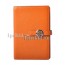 Обложка Hermes натуральная кожа цвет оранжевый 10x14см/0459