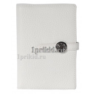 Кошелёк Hermes женский белый натуральная кожа 10x11см/0536