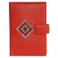 Обложка LISON KAOBERG для документов натуральная кожа цвет красный 10x14см/4516