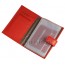 Обложка LISON KAOBERG для документов натуральная кожа цвет красный 10x14см/4516