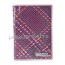 Обложка на паспорт натуральная кожа цвет фиолетовый 10x14см/2441