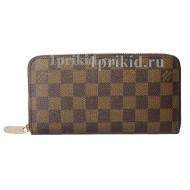 Портмоне LOUIS VUITTON мужской коричневый натуральная кожа 19x10см/1969