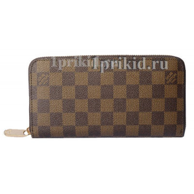 Портмоне LOUIS VUITTON мужской коричневый натуральная кожа 19x10см/1969