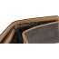 SALVATORE FERRAGAMO портмоне мужской чёрный натуральная кожа 10x12см/3679