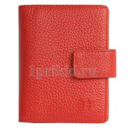 Женский кошелёк Hermes Red женский красный натуральная кожа 11x15см/03317