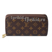 Женский кошелёк LOUIS VUITTON женский коричневый натуральная кожа 19x4x9см/1977