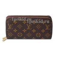 Женский кошелёк LOUIS VUITTON женский коричневый натуральная кожа 19x4x9см/1977